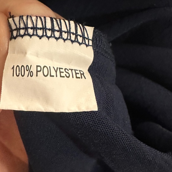 Women’s Summer 2-Piece Cropped Set - Size Small - NAVY - Like New - Picture 9 of 10